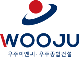 우주이엔씨(주) 로고
